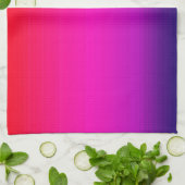 Spectrum van Kleuren Rood Roze Paarse Blauw Theedoek (Gevouwen)
