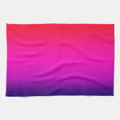 Spectrum van Kleuren Rood Roze Paarse Blauw Theedoek (Horizontaal)