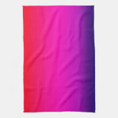 Spectrum van Kleuren Rood Roze Paarse Blauw Theedoek (Verticaal)
