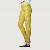 Spectrum van leggings van goudkleurbladen (Links)