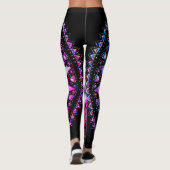 Spectrum van leggings van kleur mandala (Achterkant)