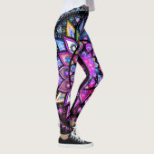 Spectrum van leggings van kleur mandala (Rechts)