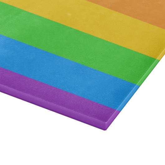 Spectrum van Pride Glas Snijplank (Hoek)