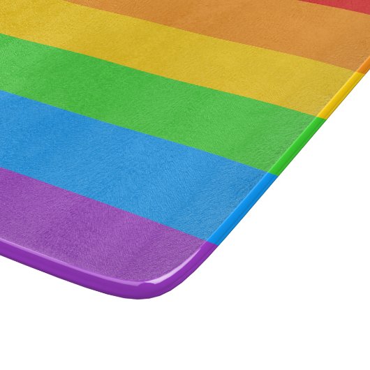 Spectrum van Pride Glas Snijplank (Hoek)