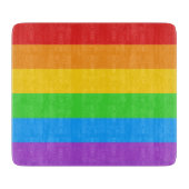 Spectrum van Pride Glas Snijplank (Voorkant)
