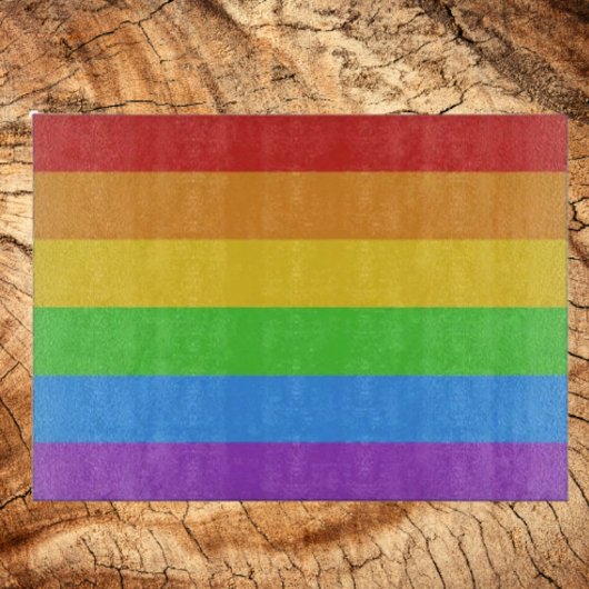 Spectrum van Pride Glass Snijplank
