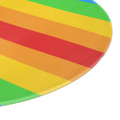 Spectrum van Pride Ronde Glas Snijplank (Hoek)