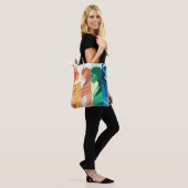 Spectrum van Vrouwelijke Gratie Tote Bag (Op model)