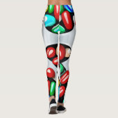 Spectrum van zweet: Jelly Beans in Technicolor Leggings (Achterkant)