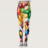 Spectrum van zweet: Jelly Beans in Technicolor Leggings (Voorkant)
