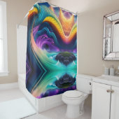 Spectrum waterval 4 douchegordijn (In situ)