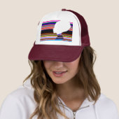 Spectrum White Profile – Pop Art Trucker Cap (In situ)