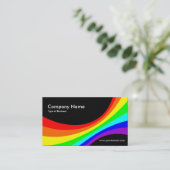 Spectrumkromme II - zwart Visitekaartje (Staand voorkant)