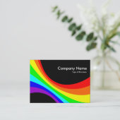 Spectrumkromme - zwart visitekaartje (Staand voorkant)