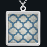 Spectrumsymbool II Zilver Vergulden Ketting<br><div class="desc">Patronen</div>