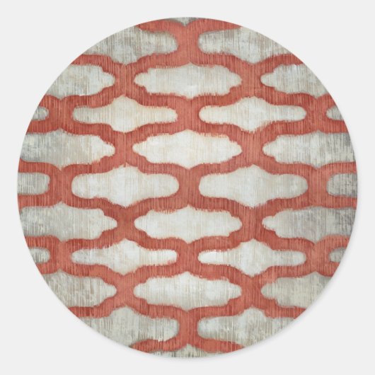 Spectrumsymbool VI Ronde Sticker (Voorkant)