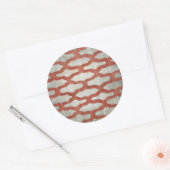 Spectrumsymbool VI Ronde Sticker (Envelop)