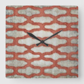 Spectrumsymbool VI Vierkante Klok (Voorkant)