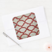 Spectrumsymbool VII Vierkante Sticker (Envelop)