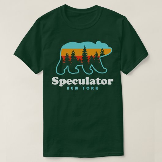 Speculator NY Adirondacks Beer Speculator High Pea T-shirt (Design voorkant)