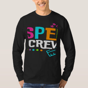 Sped Crew Speciaal Onderwijs Squad Leraar Terug Na T-shirt