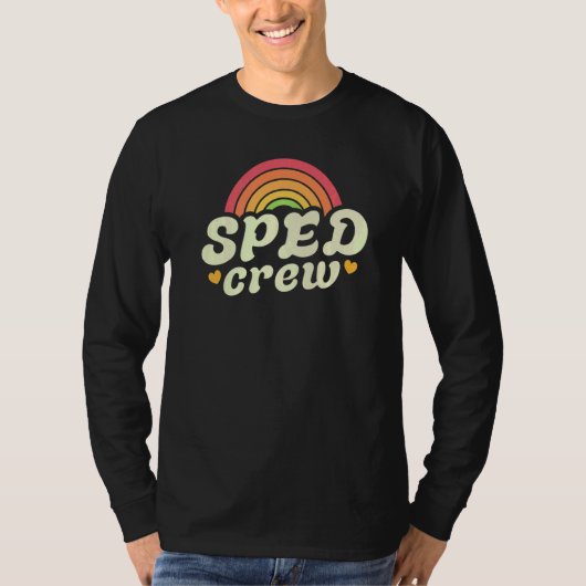 SPED Crew Special Education Teacher Speducator Wom T-shirt (Voorkant)