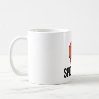 SPED Hart — Mooie appel met bril voor speciaal ond Koffiemok