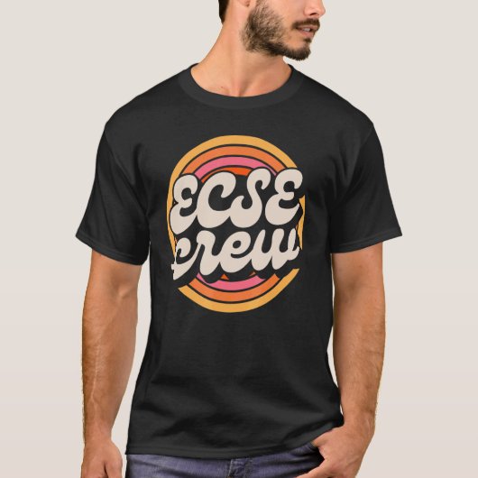 SPED-leraar ECSE-bemanningsleden voor jonge kinder T-shirt (Voorkant)
