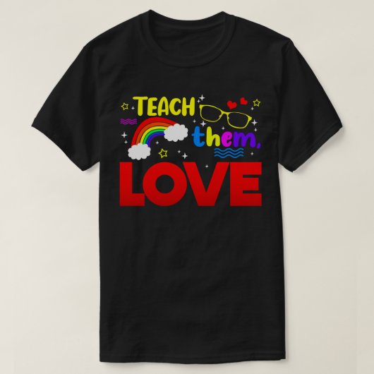 SPED Leraar Leer ze Liefde T-shirt (Design voorkant)