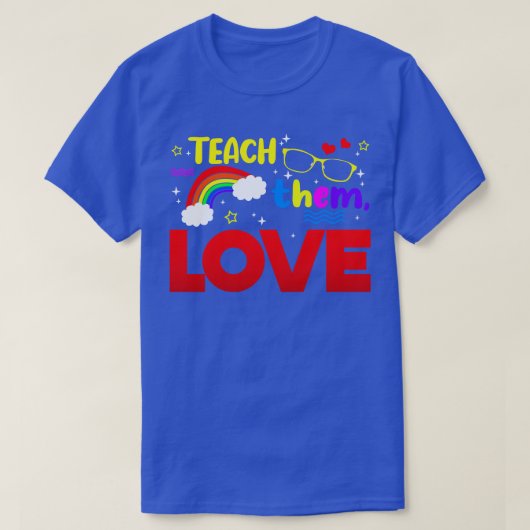 SPED-leraar Leert ze Liefde T-shirt (Design voorkant)