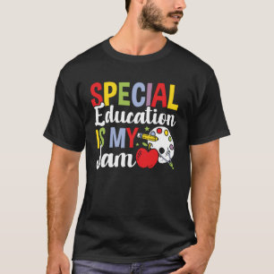 SPED-leraar speciaal onderwijs is mijn Jam 1 T-shirt