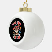 SPED Para-team Kerst Rendier Leraar School Keramische Bal Ornament (Rechts)