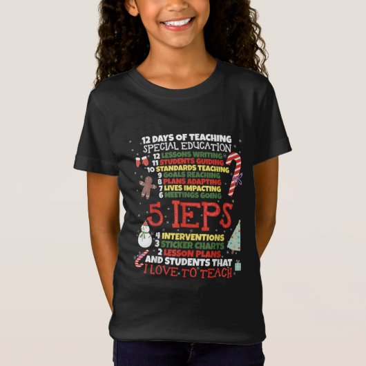 SPED School T-shirt Funny Special Education Teache (Voorkant)