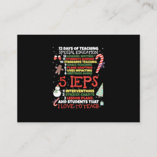 SPED School T-shirt Funny Special Education Teache Informatiekaartje