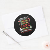 SPED School T-shirt Funny Special Education Teache Ronde Sticker (Envelop)