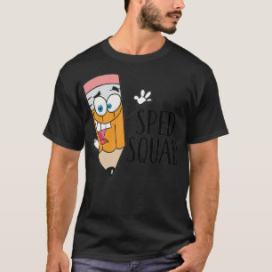 SPED Squad Speciaal Onderwijs beste internetvriend T-shirt