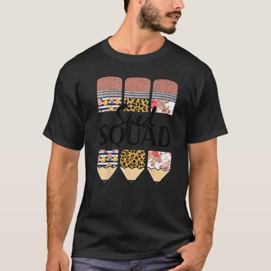 Sped Squad Special Ed Teacher Back To School Leopa T-shirt (Voorkant)