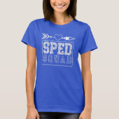 SPED Squad Special Education Teacher Novelty T-shirt (Voorkant)