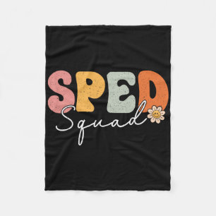 Sped Squad Terug naar school Speciaal Onderwijs 1e Fleece Deken