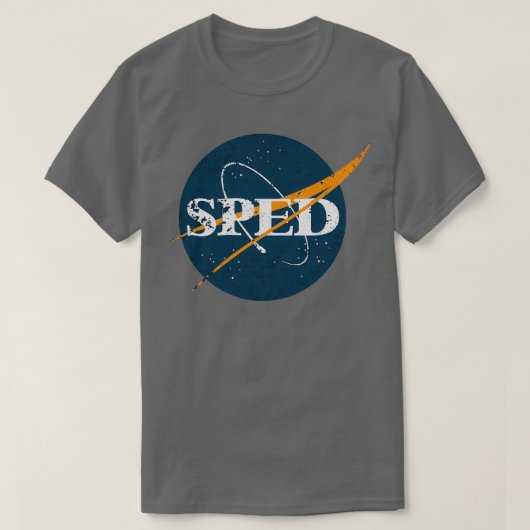 SPED T-SHIRT (Design voorkant)