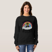 Sped Teacher Anti Bullying Hippie Rainbow Kindness Trui (Voorkant volledig)