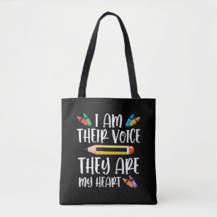 Sped Teacher Special Education Kinderen Terug naar Tote Bag