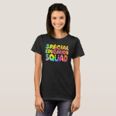 SPED Teacher Special Education Squad Women Tie Dye T-shirt (Voorkant volledig)