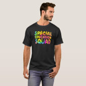 SPED Teacher Special Education Squad Women Tie Dye T-shirt (Voorkant volledig)