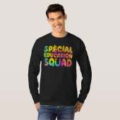 SPED Teacher Special Education Squad Women Tie Dye T-shirt (Voorkant volledig)