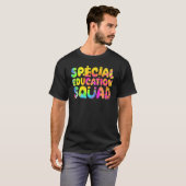 SPED Teacher Special Education Squad Women Tie Dye T-shirt (Voorkant volledig)