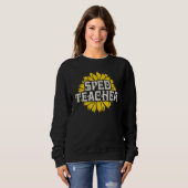 SPED Teacher Special Education Sunflower Floral In Trui (Voorkant volledig)