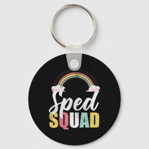 Sped-team Sped-leraar Regenboog Speciaal Onderwijs Sleutelhanger