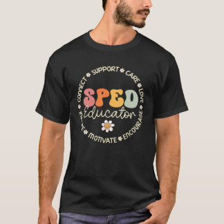 Speducator Special Education Appreciation Week Bac T-shirt