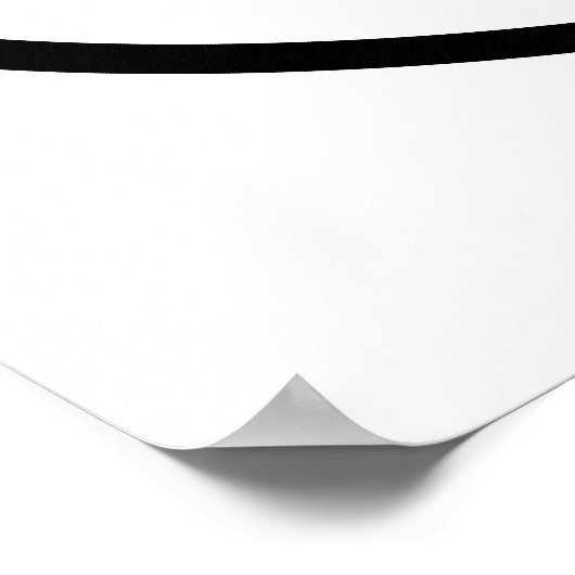 Speech-ballon Poster (Hoek)